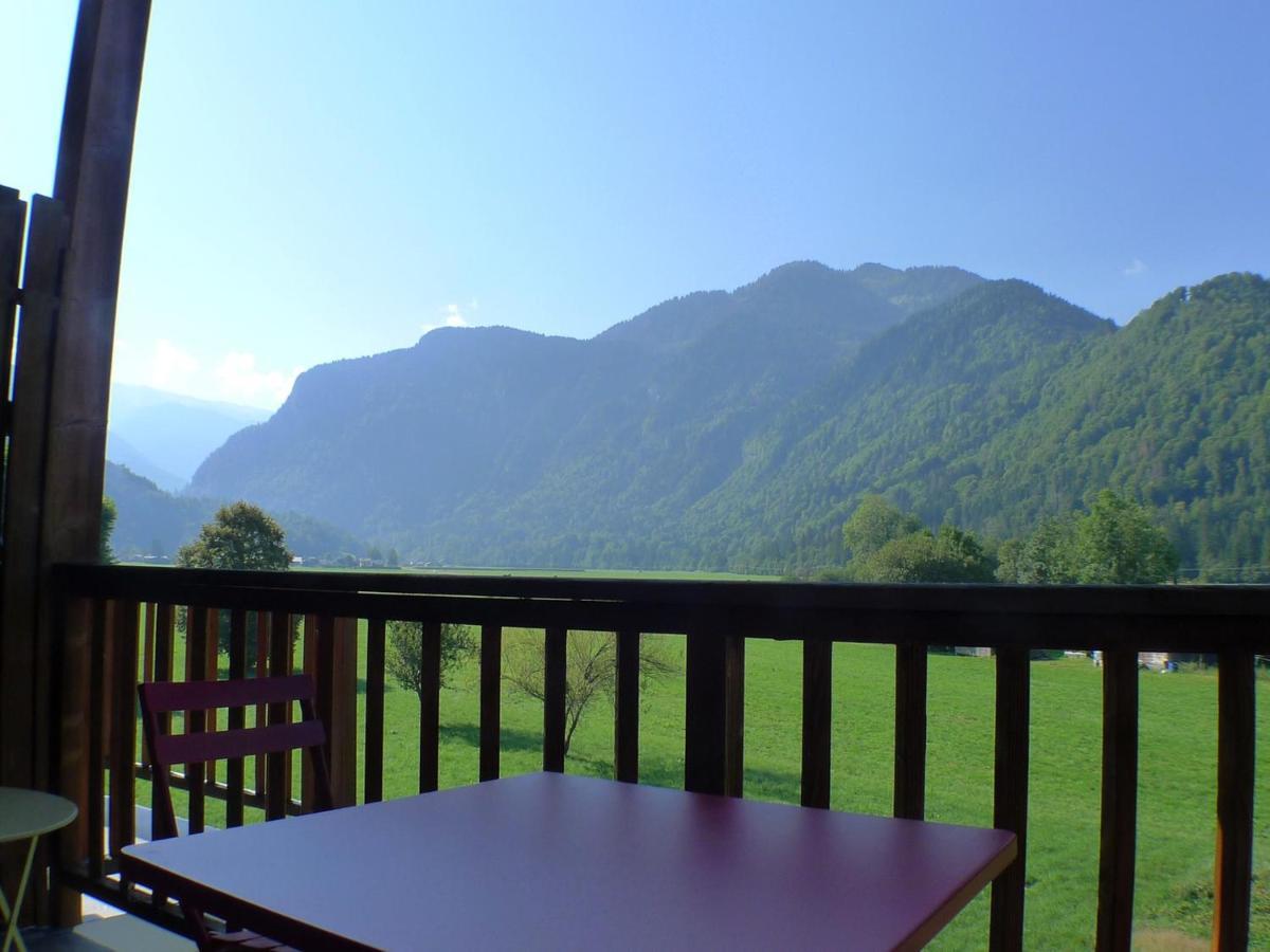 Samoëns Duplex Confortable Avec Balcon Sud, Animaux Admis Et Parking - Fr-1-629-133 מראה חיצוני תמונה